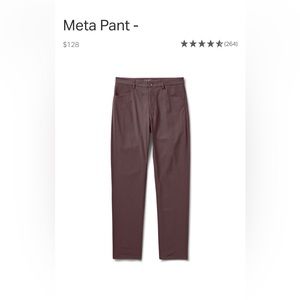 New with tags | Vuori Men’s 30” Meta Pant